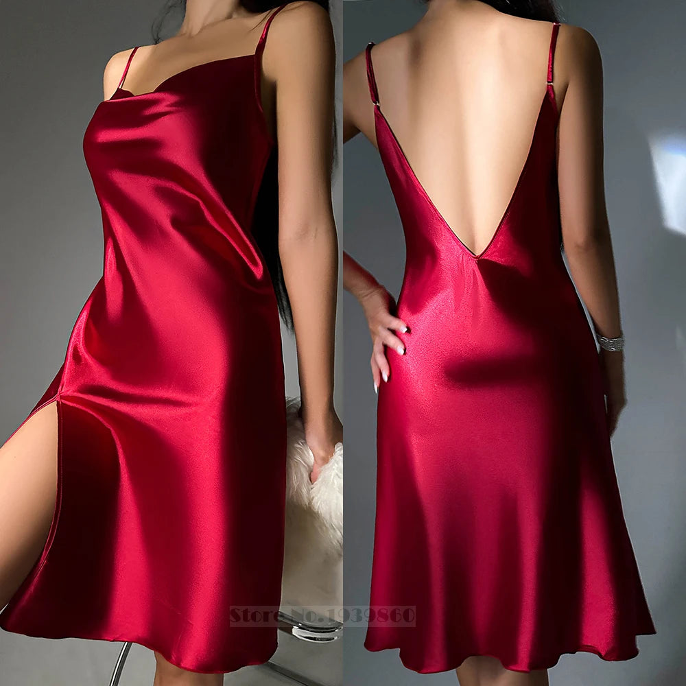 Lynn Backless Spaghetti Sleepwear 